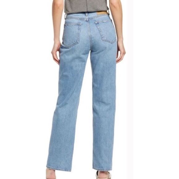 RAG & BONE Alex High Rise Straight Fit Jeans in Color Lucy NWT Size 32 - Picture 2 of 10